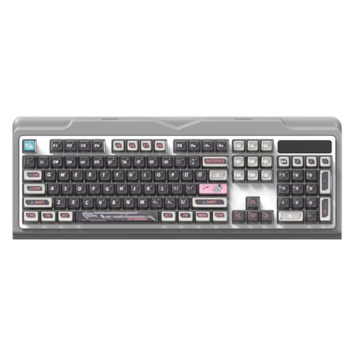 HDOYTXXM 116Keys Keycaps Industrielles Thema Translucent Backit Leuchttüter Keycap Wärme Die Für Mechanische Tastaturen Unter Sublimated HDOYTXXM 116Keys Keycaps Industrielles Thema Translucent Backit Leuchttüter Keycap Wärme Die Für Mechanische Tastaturen Unter Sublimated von HDOYTXXM