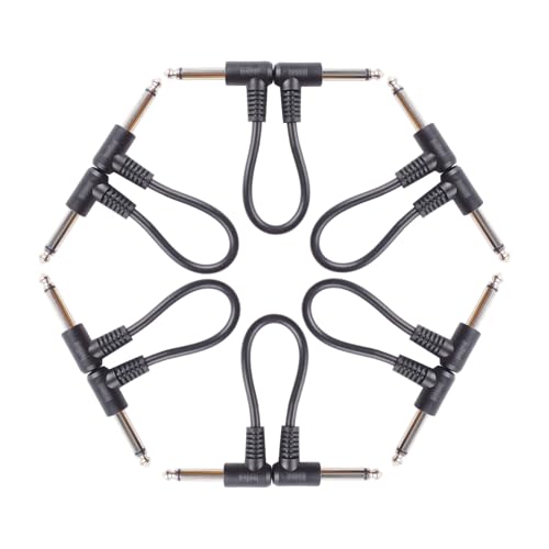 HDOYTXXM 3/6pcs E Gitarrenkabel Pedalboard Instrumentenkabel Pedalplatinekabel Für Gitarre Und Andere Instrumente HDOYTXXM 3/6pcs E Gitarrenkabel Pedalboard Instrumentenkabel Pedalplatinekabel Für Gitarre Und Andere Instrumente von HDOYTXXM