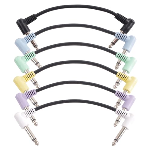 HDOYTXXM 3/6pcs E Gitarrenkabel Pedalboard Instrumentenkabel Pedalplatinekabel Für Gitarre Und Andere Instrumente HDOYTXXM 3/6pcs E Gitarrenkabel Pedalboard Instrumentenkabel Pedalplatinekabel Für Gitarre Und Andere Instrumente von HDOYTXXM