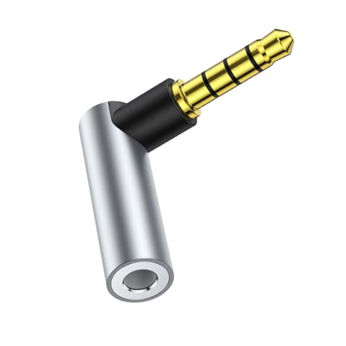 HDOYTXXM 3 5 Mm Goldplattierter Stecker 4-Sektion 3 5 Mm Männlicher Weiblicher Stereoadapterkopf Für Verlängerte Drahtanschluss HDOYTXXM 3 5 Mm Goldplattierter Stecker 4-Sektion 3 5 Mm Männlicher Weiblicher Stereoadapterkopf Für Verlängerte Drahtanschluss von HDOYTXXM