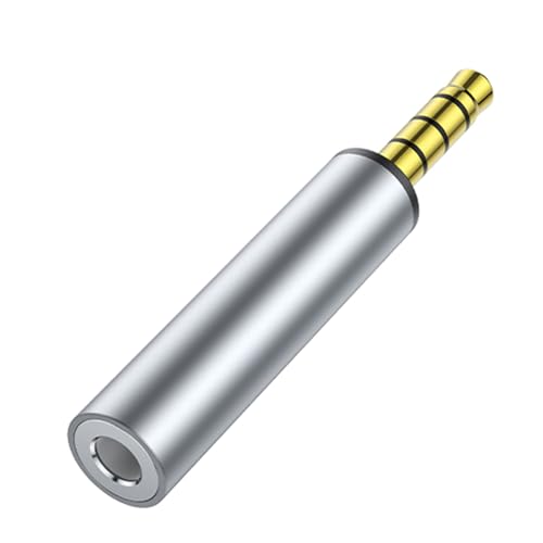 HDOYTXXM 3 5 Mm Goldplattierter Stecker 4-Sektion 3 5 Mm Männlicher Weiblicher Stereoadapterkopf Für Verlängerte Drahtanschluss HDOYTXXM 3 5 Mm Goldplattierter Stecker 4-Sektion 3 5 Mm Männlicher Weiblicher Stereoadapterkopf Für Verlängerte Drahtanschluss von HDOYTXXM