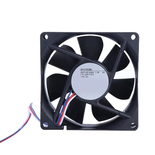 HDOYTXXM 8 cm 8414NGML 24 V 45 Lüfter Effizient Für Computergehäuse Laptop Wärmeableitung Verbessert Die Kühleffizienz HDOYTXXM 8 cm 8414NGML 24 V 45 Lüfter Effizient Für Computergehäuse Laptop Wärmeableitung Verbessert Die Kühleffizienz von HDOYTXXM