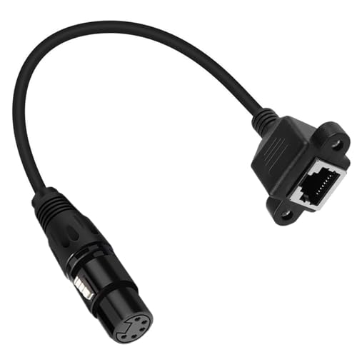 HDOYTXXM XLR5 Bis RJ45 Soundverbindungskabel Mit Ohren Für Einfache Installation Und Sichere Verbindung HDOYTXXM XLR5 Bis RJ45 Soundverbindungskabel Mit Ohren Für Einfache Installation Und Sichere Verbindung von HDOYTXXM