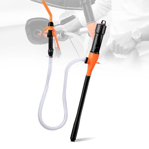 Tragbare kabellose Förderpumpe, geeignet for Wasser, Benzin und Diesel, Stromversorgungspumpe for mehrere Flüssigkeiten, auslaufsicheres Design.(1PC) von HDSDVNON
