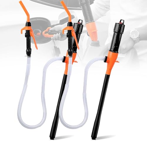 Tragbare kabellose Förderpumpe, geeignet for Wasser, Benzin und Diesel, Stromversorgungspumpe for mehrere Flüssigkeiten, auslaufsicheres Design.(2PCS) von HDSDVNON