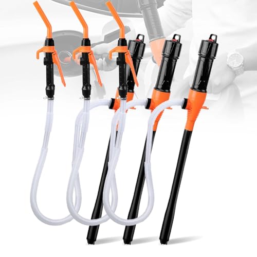 Tragbare kabellose Förderpumpe, geeignet for Wasser, Benzin und Diesel, Stromversorgungspumpe for mehrere Flüssigkeiten, auslaufsicheres Design.(3PCS) von HDSDVNON