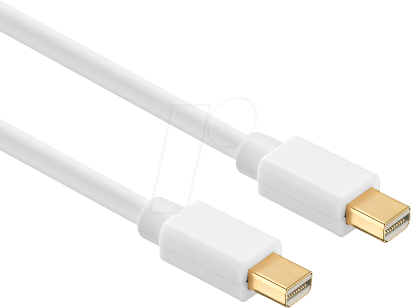 HDS X-DC020-010 - Mini DP Stecker auf Stecker, 1080p, weiß, 1,0 m von HDSUPPLY