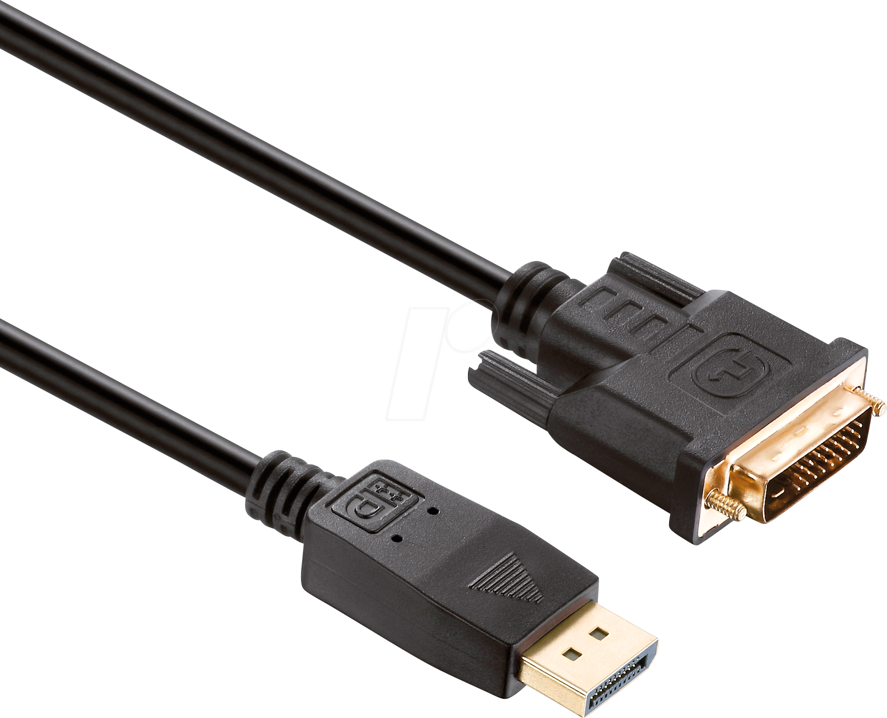 HDS X-DC045-010 - DP auf DVI Dual Link, 1080p, schwarz, 1,0 m von HDSUPPLY
