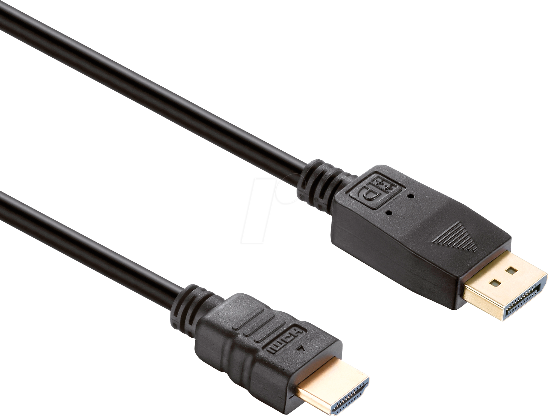 HDS X-DC055-015 - DP Stecker auf HDMI Stecker, 1080p, schwarz, 1,5 m von HDSUPPLY
