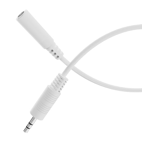 HDSupply Audio Kabel 3,5mm Stecker auf 3,5mm Buchse, weiß, 0,50m HDSupply Audio Kabel 3,5mm Stecker auf 3,5mm Buchse, weiß, 0,50m von HDSupply