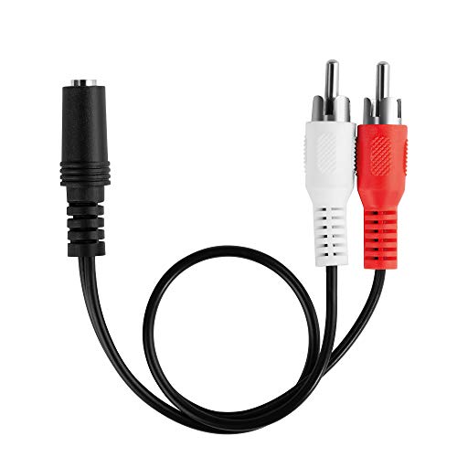 HDSupply Neuer Audio-Subwoofer-Adapter 3,5 mm, 2 x Stereo-Cinch-Stecker auf 1 x Klinkenstecker HDSupply Neuer Audio-Subwoofer-Adapter 3,5 mm, 2 x Stereo-Cinch-Stecker auf 1 x Klinkenstecker von HDSupply