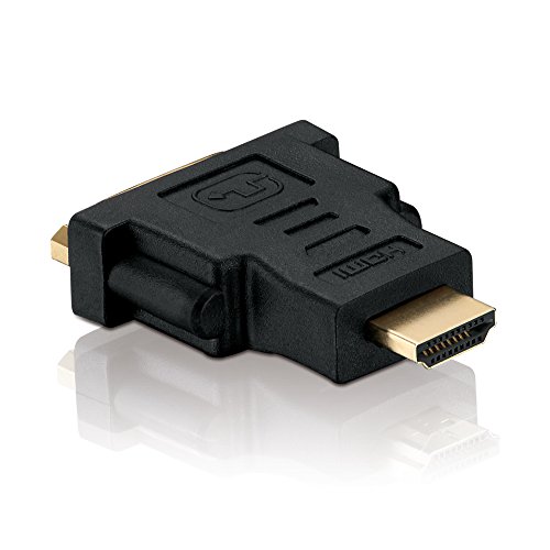 PureLink HDSupply HA020 Adapter HDMI - DVI (HDMI Stecker (19pol) auf DVI-D Buchse (24+1)), schwarz von HDSupply
