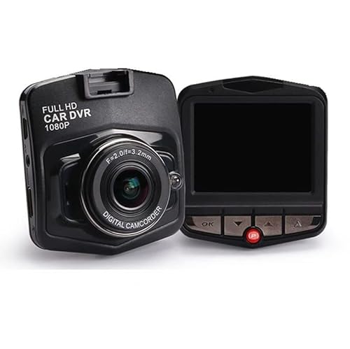 Autokamera videoCAR D100 HDWR/Dashcam Auto vorne hinten, Full HD, Parküberwachung, Loop Aufnahme, Frontkamera und Rückkamera von HDWR