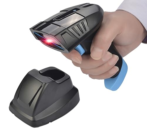 Barcodescanner mit Dockingstation, Automatischer Codeleser mit CMOS-Matrix, QR 1D und 2D-Code, kompaktes Lesegerät für Industrie, Lager und Versandunternehmen, HDWR HD6200 von HDWR