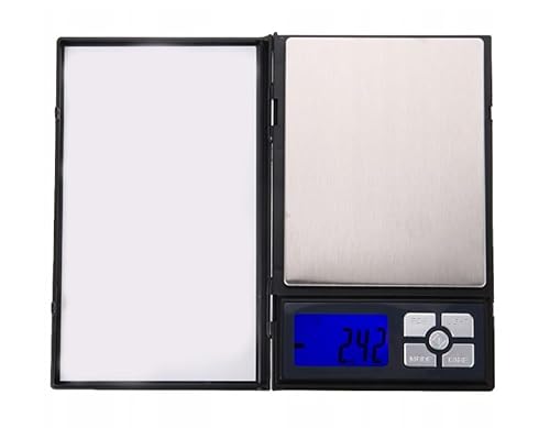 Elektronische Taschen-Schmuckwaage 500g +/- 0,01 g, Mini-Präzisionswaage, kleine Waage, Hintergrundbeleuchtung LCD-Display HDWR wagPRO-A500GD Elektronische Taschen-Schmuckwaage 500g +/- 0,01 g, Mini-Präzisionswaage, kleine Waage, Hintergrundbeleuchtung LCD-Display HDWR wagPRO-A500GD von HDWR
