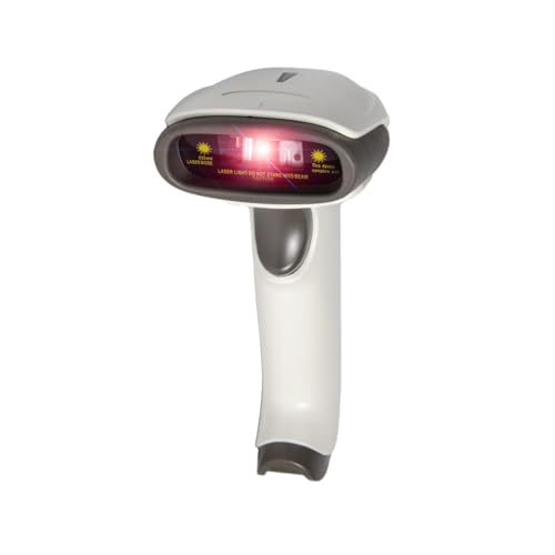 Kabelloser Barcodescanner mit USB, Professioneller Barcode-Scanner 1D-Code, Kompaktes, praktisches, manuelles Strichcode-Lesegerät, Strichcode und Barcodeleser, HD72 HDWR von HDWR