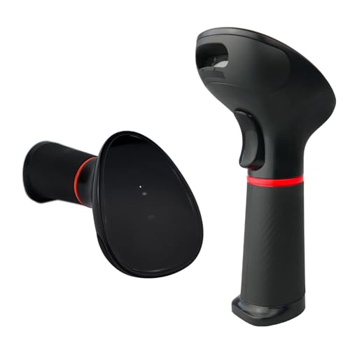 Professioneller Barcode Scanner für 1D/2D QR Code, Bluetooth, automatischer drahtloser Codeleser, Kabelloses Barcode-Lesegerät, schnelles Lesen und Scannen, HDWR HD-SL95 von HDWR