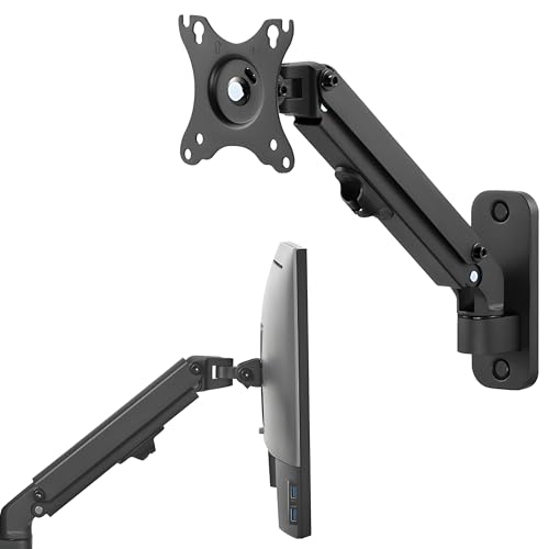 Wandmonitorhalterung, Integrierte Mechanische Feder, Verstellbare Halterung Für 17-27 Zoll, LCD/LED-Bildschirme, Neigbar/Schwenkbar/Rotierbar, VESA-Kompatibel, HDWR SolidHand-AW01 Wandmonitorhalterung, Integrierte Mechanische Feder, Verstellbare Halterung Für 17-27 Zoll, LCD/LED-Bildschirme, Neigbar/Schwenkbar/Rotierbar, VESA-Kompatibel, HDWR SolidHand-AW01 von HDWR