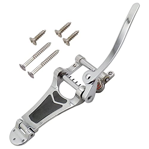 HDYS Gitarren-Tremolo-Steg-Saitenhalter für LP-Jazz-E-Gitarre B70 Best Silver HDYS Gitarren-Tremolo-Steg-Saitenhalter für LP-Jazz-E-Gitarre B70 Best Silver von HDYS
