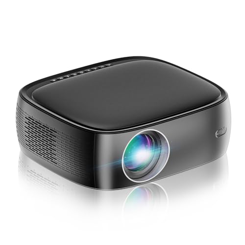 HDeye CX02 Projektor - 800 ANSI Intelligenter Beamer mit WiFi 6 und Bluetooth 5.2 - mit Android TV 9.0 - für Handy/Computer/TV Stick/PS5 - Schwarz HDeye CX02 Projektor - 800 ANSI Intelligenter Beamer mit WiFi 6 und Bluetooth 5.2 - mit Android TV 9.0 - für Handy/Computer/TV Stick/PS5 - Schwarz von HDeye