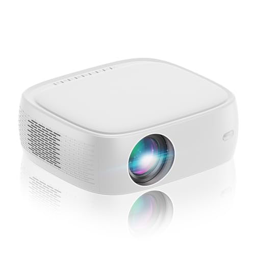 HDeye CX02 Projektor - 800 ANSI Intelligenter Beamer mit WiFi 6 und Bluetooth 5.2 - mit Android TV 9.0 - für Handy/Computer/TV Stick/PS5 - Weiß HDeye CX02 Projektor - 800 ANSI Intelligenter Beamer mit WiFi 6 und Bluetooth 5.2 - mit Android TV 9.0 - für Handy/Computer/TV Stick/PS5 - Weiß von HDeye