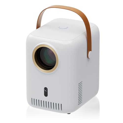 HDeye E21 Projektor, 1080P, Beamer kompatibel mit 4K, WiFi 6 Bluetooth 5.1, Weiß HDeye E21 Projektor, 1080P, Beamer kompatibel mit 4K, WiFi 6 Bluetooth 5.1, Weiß von HDeye