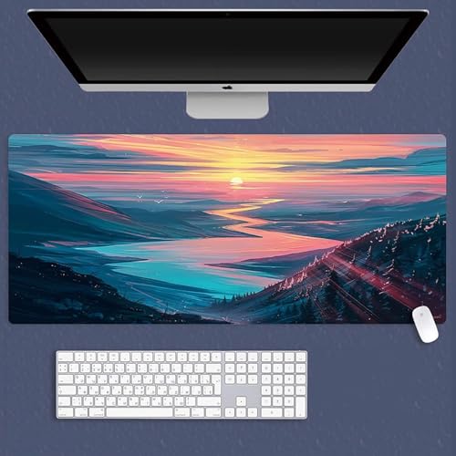 HDkxbf Game-Mauspad, Gaming-Laptoppad, Anime-Schreibtischunterlage, Anime-Mauspad, Gaming-Mauspad, PC-Tastatur, Wasserdicht Und rutschfest(BOF-13,800x300mm) von HDkxbf