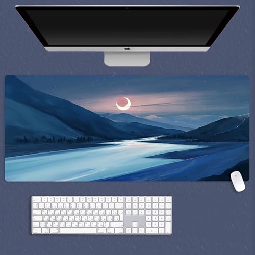 HDkxbf Game-Mauspad, Gaming-Laptoppad, Anime-Schreibtischunterlage, Anime-Mauspad, Gaming-Mauspad, PC-Tastatur, Wasserdicht Und rutschfest(BOF-14,900x400mm) von HDkxbf