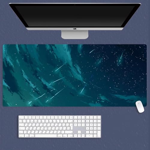 HDkxbf Game-Mauspad, Gaming-Laptoppad, Anime-Schreibtischunterlage, Anime-Mauspad, Gaming-Mauspad, PC-Tastatur, Wasserdicht Und rutschfest(BOF-64,900x400mm) von HDkxbf