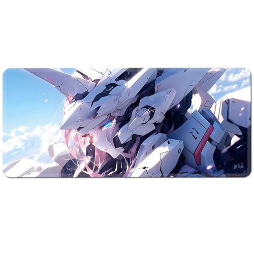 HDkxbf Game-Mauspad, Gaming-Laptoppad, Anime-Schreibtischunterlage, Anime-Mauspad, Gaming-Mauspad, PC-Tastatur, Wasserdicht Und rutschfest(GD-53,900x400mm) von HDkxbf