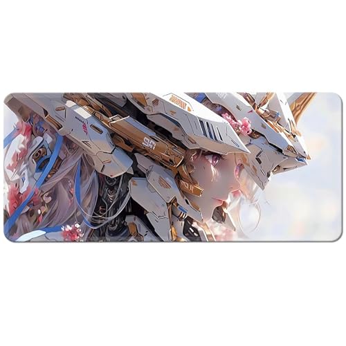 HDkxbf Game-Mauspad, Gaming-Laptoppad, Anime-Schreibtischunterlage, Anime-Mauspad, Gaming-Mauspad, PC-Tastatur, Wasserdicht Und rutschfest(GD-57,900x400mm) von HDkxbf