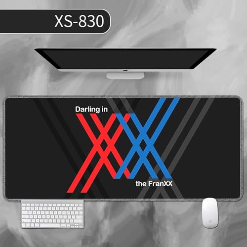 HDkxbf Game-Mauspad, Gaming-Laptoppad, Anime-Schreibtischunterlage, Anime-Mauspad, Gaming-Mauspad, PC-Tastatur, Wasserdicht Und rutschfest(Gjd-14,900x400mm) von HDkxbf