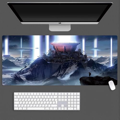 HDkxbf Game-Mauspad, Gaming-Laptoppad, Anime-Schreibtischunterlage, Anime-Mauspad, Gaming-Mauspad, PC-Tastatur, Wasserdicht Und rutschfest(LLDQ-04,900x400mm) von HDkxbf