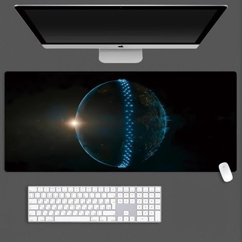 HDkxbf Game-Mauspad, Gaming-Laptoppad, Anime-Schreibtischunterlage, Anime-Mauspad, Gaming-Mauspad, PC-Tastatur, Wasserdicht Und rutschfest(LLDQ-10,800x300mm) von HDkxbf