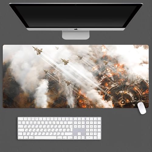 HDkxbf Game-Mauspad, Gaming-Laptoppad, Anime-Schreibtischunterlage, Anime-Mauspad, Gaming-Mauspad, PC-Tastatur, Wasserdicht Und rutschfest(LLDQ-13,900x400mm) von HDkxbf