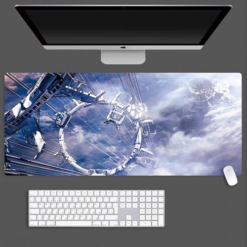 HDkxbf Game-Mauspad, Gaming-Laptoppad, Anime-Schreibtischunterlage, Anime-Mauspad, Gaming-Mauspad, PC-Tastatur, Wasserdicht Und rutschfest(LLDQ-16,800x300mm) von HDkxbf