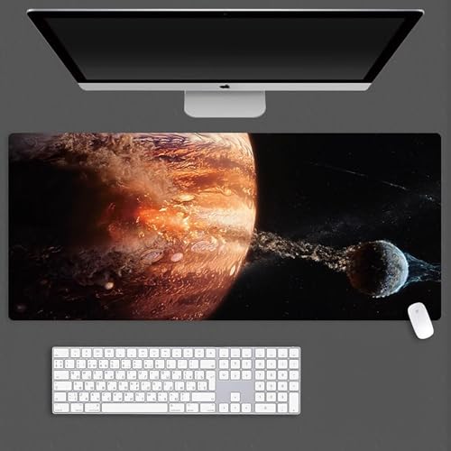 HDkxbf Game-Mauspad, Gaming-Laptoppad, Anime-Schreibtischunterlage, Anime-Mauspad, Gaming-Mauspad, PC-Tastatur, Wasserdicht Und rutschfest(LLDQ-24,900x400mm) von HDkxbf