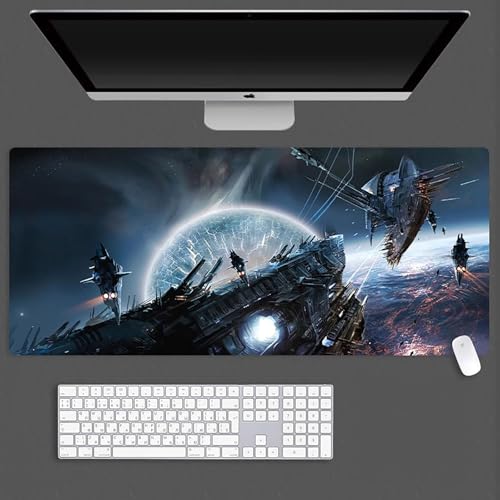 HDkxbf Game-Mauspad, Gaming-Laptoppad, Anime-Schreibtischunterlage, Anime-Mauspad, Gaming-Mauspad, PC-Tastatur, Wasserdicht Und rutschfest(LLDQ-30,900x400mm) von HDkxbf