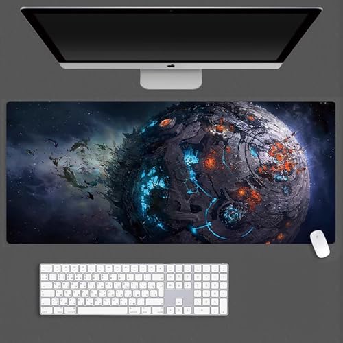 HDkxbf Game-Mauspad, Gaming-Laptoppad, Anime-Schreibtischunterlage, Anime-Mauspad, Gaming-Mauspad, PC-Tastatur, Wasserdicht Und rutschfest(LLDQ-36,900x400mm) von HDkxbf