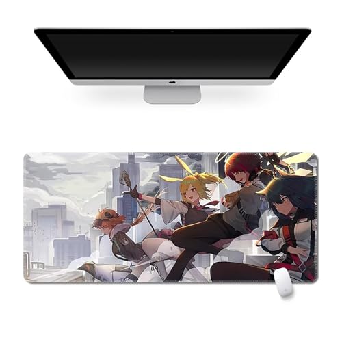 HDkxbf Game-Mauspad, Gaming-Laptoppad, Anime-Schreibtischunterlage, Anime-Mauspad, Gaming-Mauspad, PC-Tastatur, Wasserdicht Und rutschfest(MRFZ-15,900x400mm) von HDkxbf
