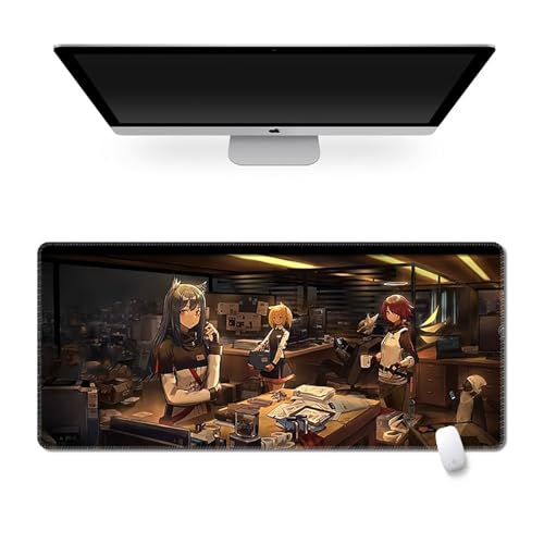 HDkxbf Game-Mauspad, Gaming-Laptoppad, Anime-Schreibtischunterlage, Anime-Mauspad, Gaming-Mauspad, PC-Tastatur, Wasserdicht Und rutschfest(MRFZ-19,900x400mm) von HDkxbf