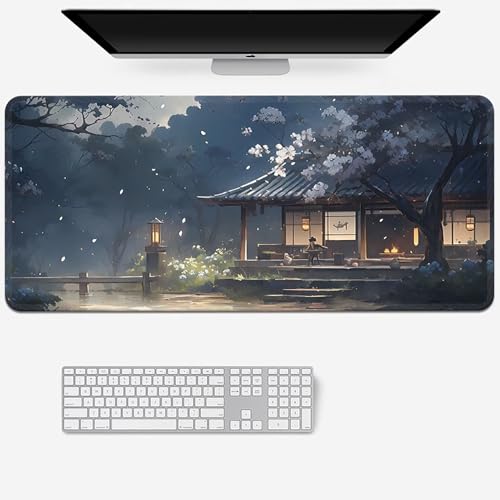 HDkxbf Game-Mauspad, Gaming-Laptoppad, Anime-Schreibtischunterlage, Anime-Mauspad, Gaming-Mauspad, PC-Tastatur, Wasserdicht Und rutschfest(SS-31,800x300mm) von HDkxbf