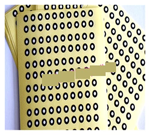 10.000 Punkte 3D-Scanner-Markierungspunkt mattschwarzer Punktmarkierungsmaschinen-Markierungspunkt,Multifunktions-Markierungspunkt(2mm x 4mm) von HEALBYBLE