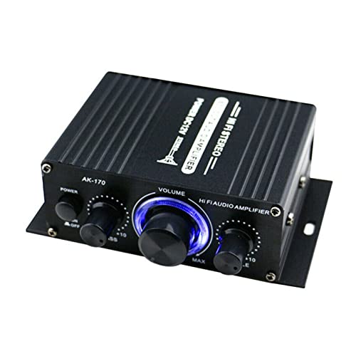 400W Leistung Digitalverstärker AK170 HiFi. Mini-Stereo-Audio-Karaoke-Heimkino-Verstärker 2-Kanal Amp USB FM. Mic Car Home.,Einfache Balance-Kontrolle 400W Leistung Digitalverstärker AK170 HiFi. Mini-Stereo-Audio-Karaoke-Heimkino-Verstärker 2-Kanal Amp USB FM. Mic Car Home.,Einfache Balance-Kontrolle von HEALBYBLE