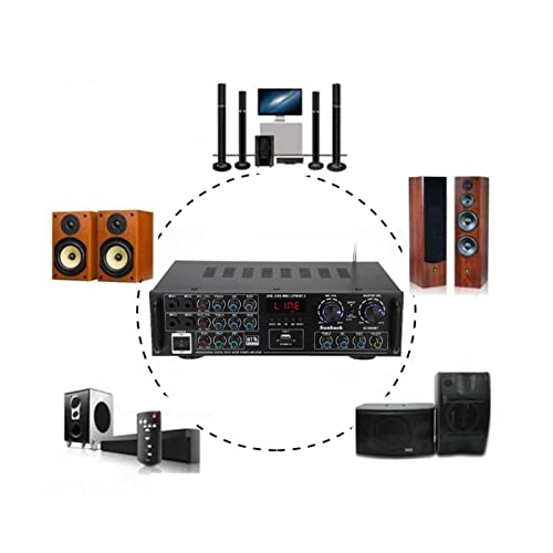 5. Ch HiFi. Stereo-Karaoke-Audioverstärker 800W Home-Auto-Bluetooth-Karaoke-Verstärker Digitale Audioverstärker FM USB. Festplatte SD.,Einfache Balance-Kontrolle 5. Ch HiFi. Stereo-Karaoke-Audioverstärker 800W Home-Auto-Bluetooth-Karaoke-Verstärker Digitale Audioverstärker FM USB. Festplatte SD.,Einfache Balance-Kontrolle von HEALBYBLE