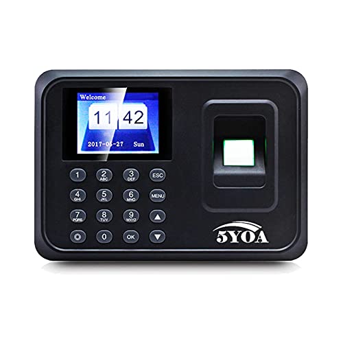 BIOMETRISCHER Fingerprint Punch USB Time Clock Office Anwesenheit System Recorder Timing Mitarbeiter Machine Reader,Ultraschnelle Identifizierung(Portuguese) von HEALBYBLE