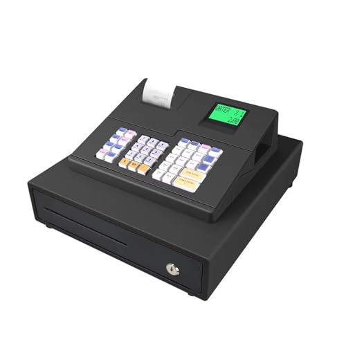 Einzelhandelsgeschäfte Registrierkasse Preis Kasse Supermarkt Smart POS-Maschine for kleine Unternehmen ECR600,Lange Lebensdauer von HEALBYBLE