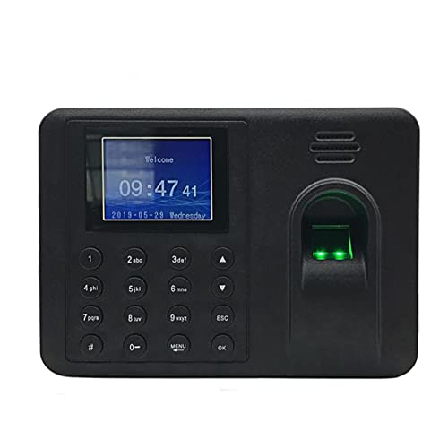 Günstigste 2000 Benutzer biometrische Fingerprint Time Timeance System Taktrekorder Mitarbeiterkennungsaufzeichnungsgerät elektronisch,Ultraschnelle Identifizierung(CN Plug) von HEALBYBLE
