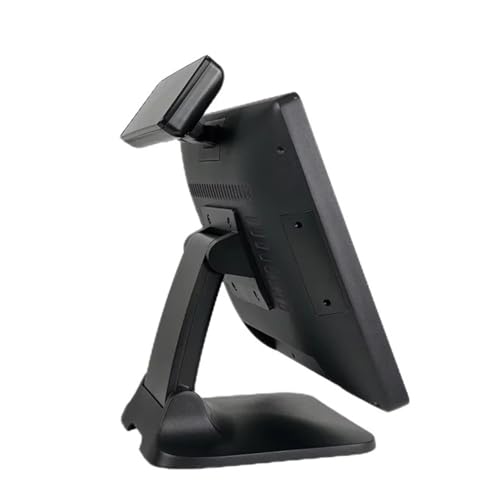 HEALBYBLE 15,6 Zoll POS-Touchscreen-Kassen mit I5 Gen4 8G 128G faltbarem Ständer, Reichhaltige Schnittstellen, Monitor, Digitale LED-Anzeige,Lange Lebensdauer(1 Screen 8G 128G) von HEALBYBLE