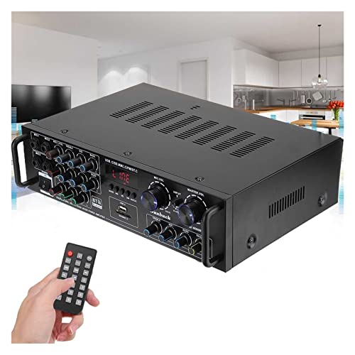 HEALBYBLE 200. 0w 5ch. Zuhause HiFi Digitalverstärker Bluetooth 5.0 Audio-Stromauto-Stereo-Verstärker Karaoke AMP Subwoofer AV-6060BT.,Einfache Balance-Kontrolle HEALBYBLE 200. 0w 5ch. Zuhause HiFi Digitalverstärker Bluetooth 5.0 Audio-Stromauto-Stereo-Verstärker Karaoke AMP Subwoofer AV-6060BT.,Einfache Balance-Kontrolle von HEALBYBLE